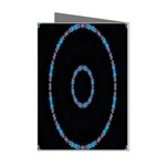 Blue Outline Mini Greeting Cards (Pkg of 8)