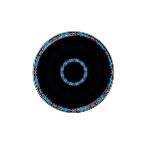 Blue Outline Hat Clip Ball Marker (10 pack) from ArtsNow.com Front