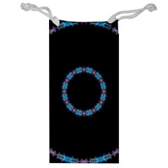 Blue Outline Jewelry Bag from ArtsNow.com Front