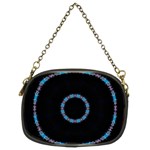 Blue Outline Chain Purse (Two Sides)