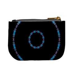 Blue Outline Mini Coin Purse from ArtsNow.com Back