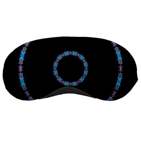 Blue Outline Sleeping Mask from ArtsNow.com Front