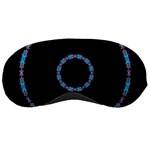 Blue Outline Sleeping Mask