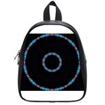 Blue Outline School Bag (Small)