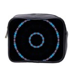 Blue Outline Mini Toiletries Bag (Two Sides)