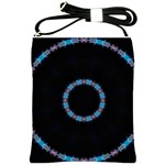 Blue Outline Shoulder Sling Bag