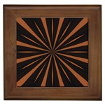 Speed of Light Framed Tile