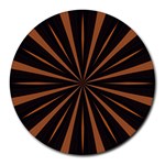 Speed of Light Round Mousepad