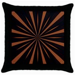 Speed of Light Throw Pillow Case (Black)