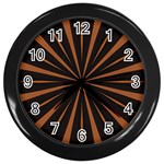 Speed of Light Wall Clock (Black)