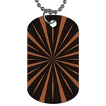 Speed of Light Dog Tag (One Side)