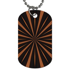 Speed of Light Dog Tag (Two Sides) from ArtsNow.com Back