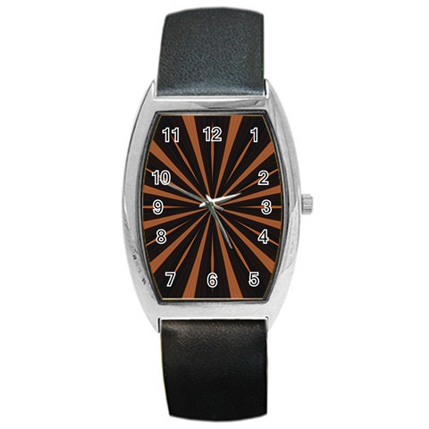 Speed of Light Barrel Style Metal Watch from ArtsNow.com Front