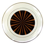 Speed of Light Porcelain Plate