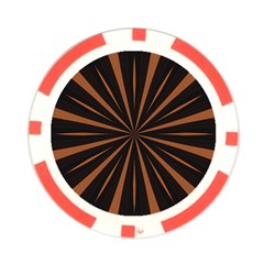 Speed of Light Poker Chip Card Guard from ArtsNow.com Front