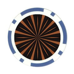 Speed of Light Poker Chip Card Guard from ArtsNow.com Back