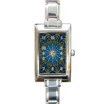 Bright Star Rectangular Italian Charm Watch