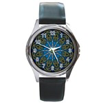 Bright Star Round Metal Watch