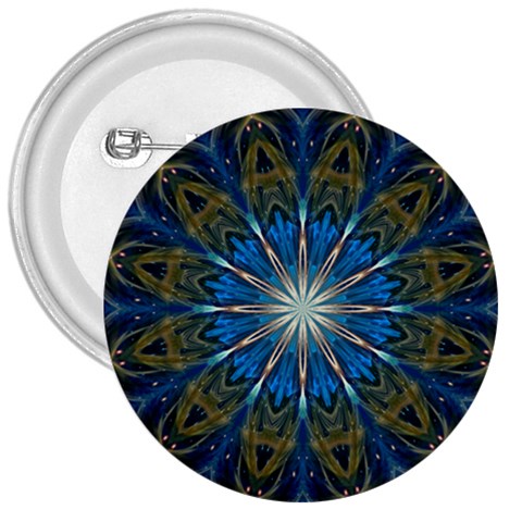 Bright Star 3  Button from ArtsNow.com Front