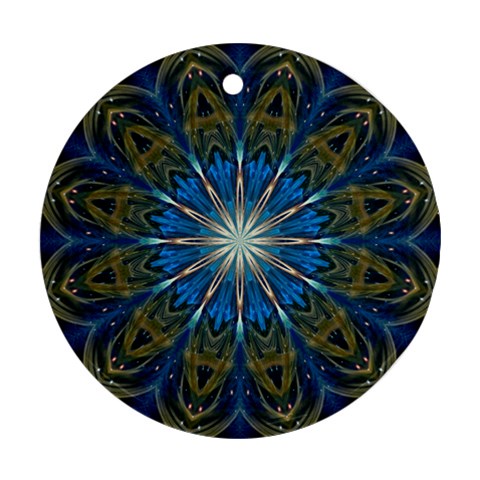 Bright Star Ornament (Round) from ArtsNow.com Front