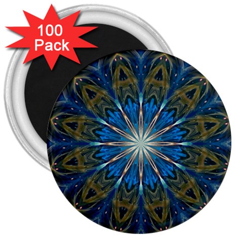 Bright Star 3  Magnet (100 pack) from ArtsNow.com Front