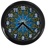 Bright Star Wall Clock (Black)