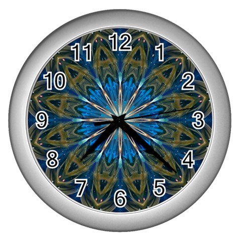 Bright Star Wall Clock (Silver) from ArtsNow.com Front