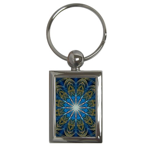 Bright Star Key Chain (Rectangle) from ArtsNow.com Front