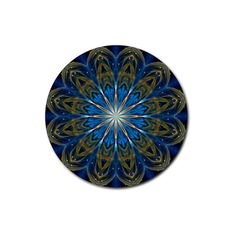 Bright Star Rubber Round Coaster (4 pack) from ArtsNow.com Front