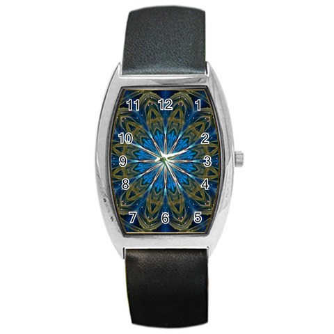 Bright Star Barrel Style Metal Watch from ArtsNow.com Front