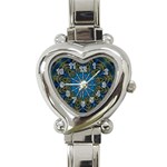 Bright Star Heart Italian Charm Watch