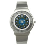 Bright Star Stainless Steel Watch