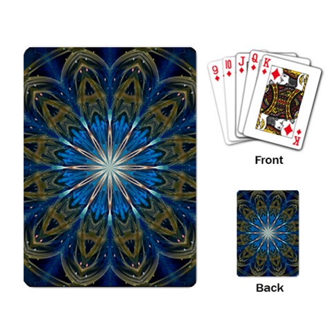 Bright Star Playing Cards Single Design from ArtsNow.com Back