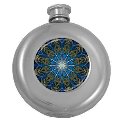 Bright Star Hip Flask (5 oz) from ArtsNow.com Front