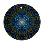 Bright Star Round Ornament (Two Sides)