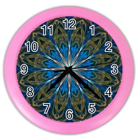 Bright Star Color Wall Clock from ArtsNow.com Front