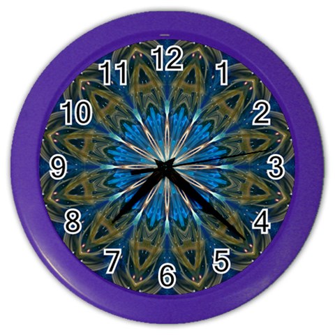 Bright Star Color Wall Clock from ArtsNow.com Front