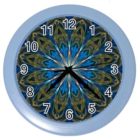 Bright Star Color Wall Clock from ArtsNow.com Front