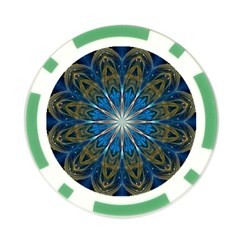 Bright Star Poker Chip Card Guard from ArtsNow.com Front