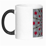 Red Dots on Silver Morph Mug