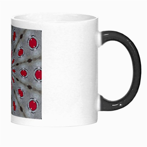 Red Dots on Silver Morph Mug from ArtsNow.com Right