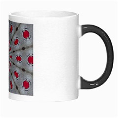 Red Dots on Silver Morph Mug from ArtsNow.com Right