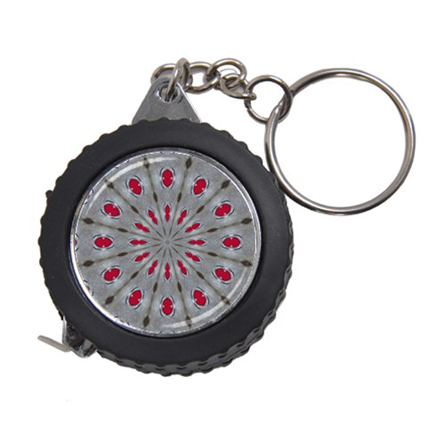 Red Dots on Silver Measuring Tape from ArtsNow.com Front