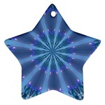 Blue Reflection Ornament (Star)