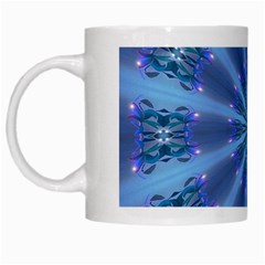 Blue Reflection White Mug from ArtsNow.com Left