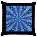 Blue Reflection Throw Pillow Case (Black)