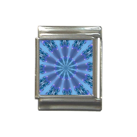 Blue Reflection Italian Charm (13mm) from ArtsNow.com Front