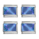 Blue Reflection 9mm Italian Charm (4 pack)