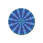 Blue Reflection Rubber Round Coaster (4 pack)