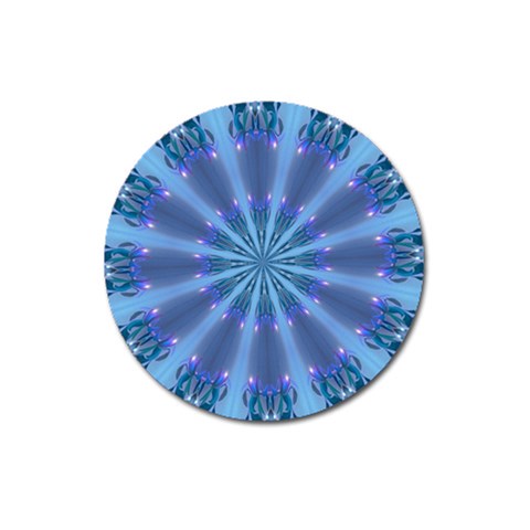 Blue Reflection Magnet 3  (Round) from ArtsNow.com Front